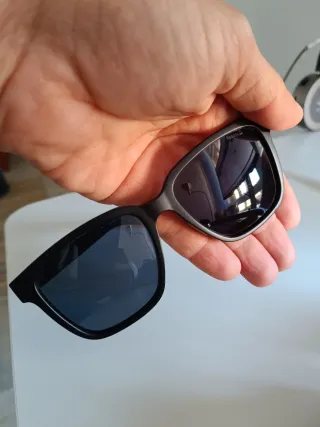 Gafas de sol polarizadas Reebok hombre negras