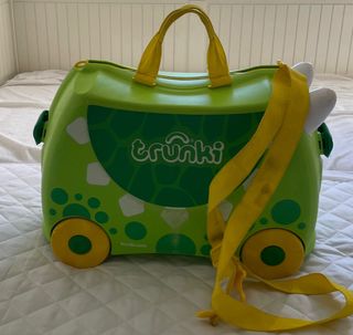 Maleta Infantil Dinosaurio con Ruedas