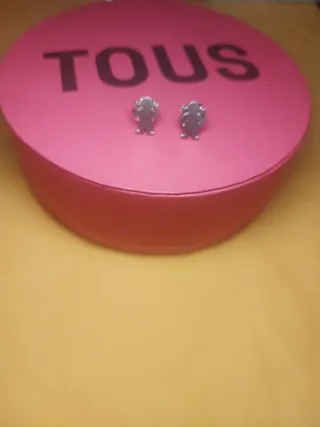 Pendientes  pequenos Tous Niña Plata