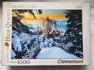Puzzle Clementoni 1000 Piezas Castillo Invierno