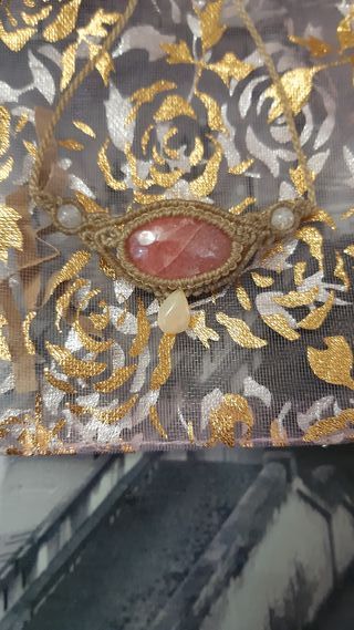 Colgante Rodocrosita y Ópalo