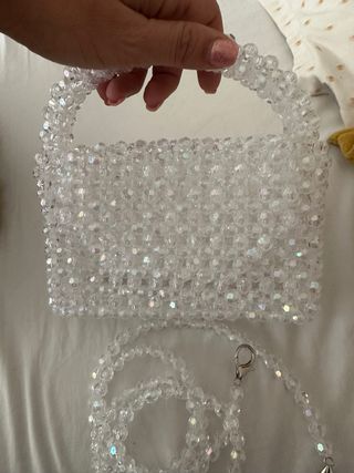 Bolso de mano transparente super elegante y único