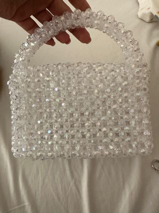 Bolso de mano transparente super elegante y único