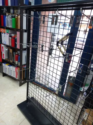 Estantería Doble Cara Tienda Metálica