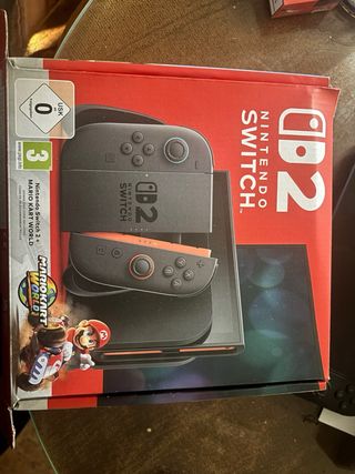 Nintendo Switch Negra y Naranja