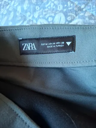 Falda pantalón Zara gris