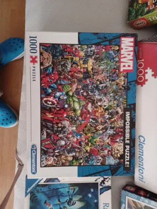 Pack 6 Puzzles: Marvel, Spiderman, Disney