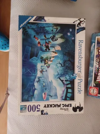 Pack 6 Puzzles: Marvel, Spiderman, Disney