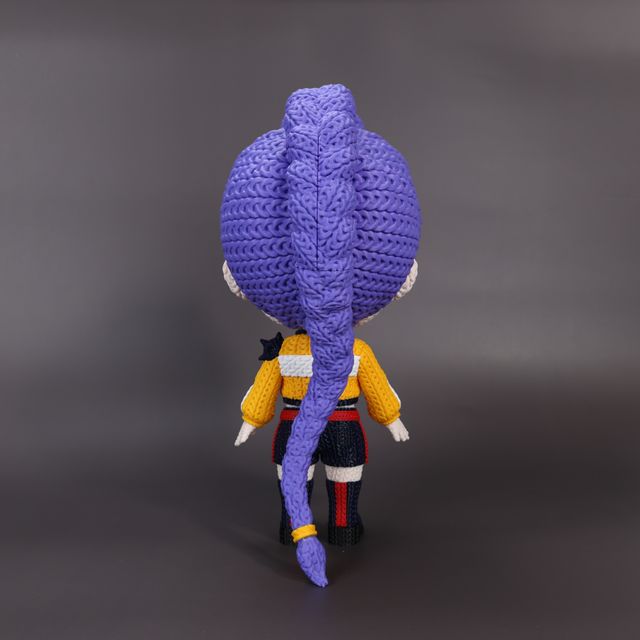 Muñeca Rumi K-POP crochet 3D