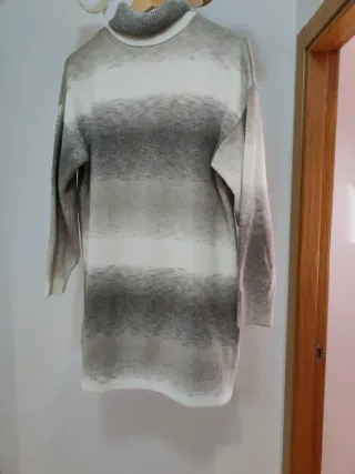 Vestido / Jersey Mango Cuello Alto