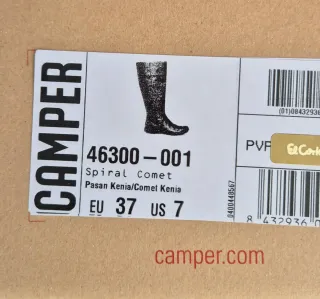 Botas de piel Camper marrones