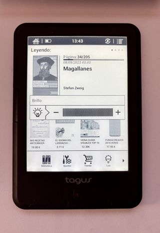 EBOOK TAGUS IRIS 6´´ PANTALLA RETROILUMINADA