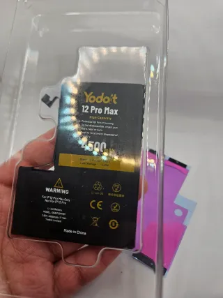 Batteria Yodo't iPhone 12 Pro Max 4500mAh