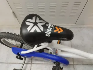 Bicicleta infantil con ruedines