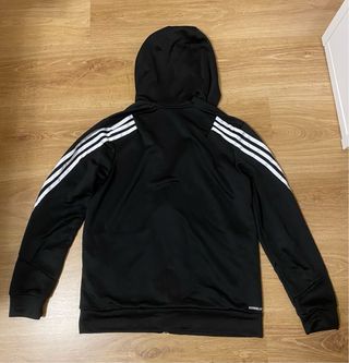 Sudadera Adidas con capucha negra