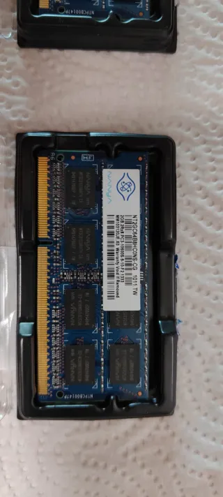 2x Nanya 4GB DDR3L SODIMM RAM Portátil