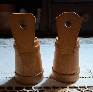 2 Portastecchini Legno Trentino Dipinti