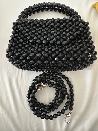 Bolso de mano negro