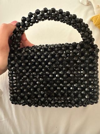 Bolso de mano negro