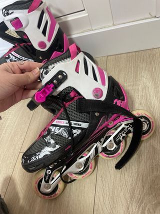Patines en línea mujer talla ajustable
