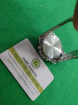 Reloj Casio Edifice Cronógrafo Azul