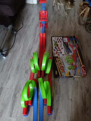 Circuito de Coches Track Racing con 59 Piezas