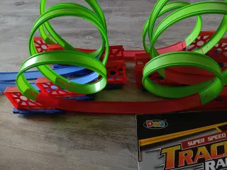 Circuito de Coches Track Racing con 59 Piezas