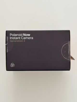 Polaroid now Gen3 negra nueva