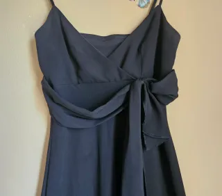 Vestido de cóctel negro