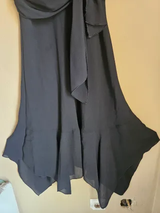 Vestido de cóctel negro