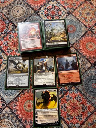 Baraja Magic The Gathering Roja Blanca