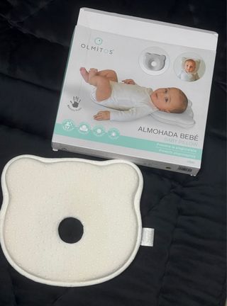 Almohada Bebé Olmitos Memory Foam USADO UNA VEZ