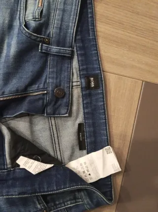 Pantalones Hugo Boss Hombre Azules