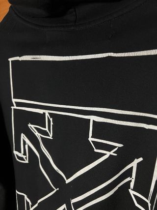 Sudadera Off-White Negra Marker Arrows