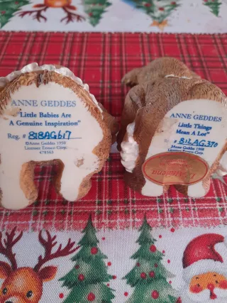 Coppia Bambole Orsetto Ceramica