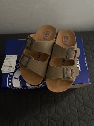 Sandalias Birkenstock Beige Talla 37