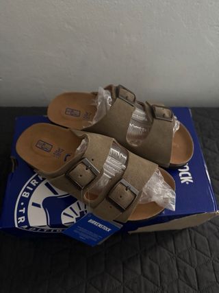 Sandalias Birkenstock Beige Talla 37