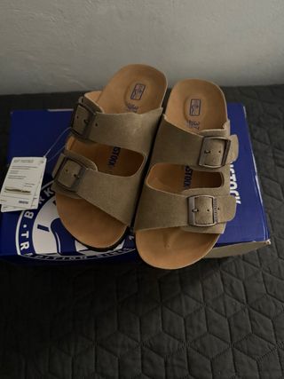 Sandalias Birkenstock Beige Talla 37