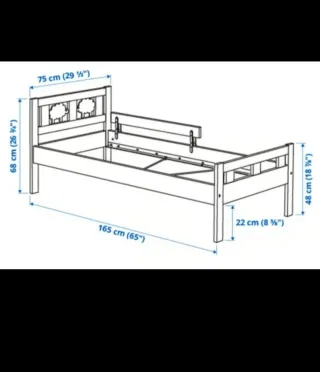 Cama infantil IKEA ovejas