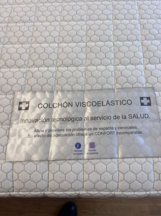 Colchón Viscoelástico Domdecor 1.50x1.90