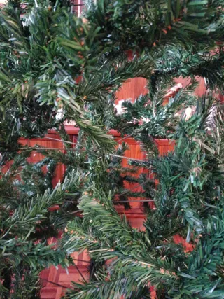 Árbol de Navidad artificial verde