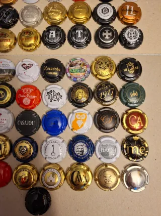 97 Chapas Placas Cava Colección