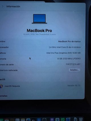 MacBook Pro TB 2019