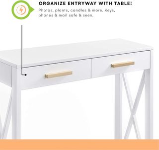 Tavolo consolle Prosumers Choice bianco