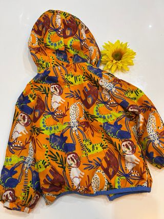 Giubbino impermeabile bambino Tuc Tuc fantasia