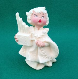 Figuras de ángeles de marmolina para decorar