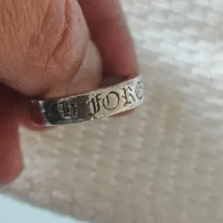 Anillo Plata Chrome Hearts