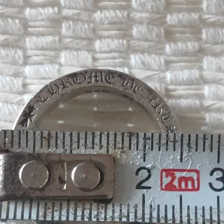 Anillo Plata Chrome Hearts