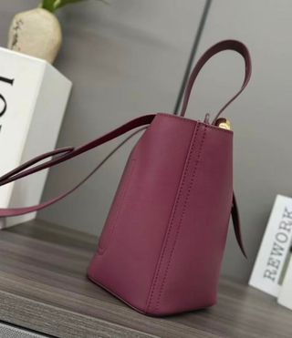 Bolso Loewe Cubo Burdeos