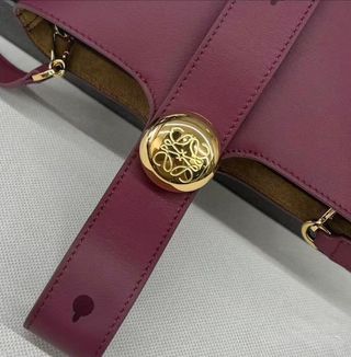 Bolso Loewe Cubo Burdeos